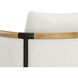 Wilder Heather Ivory Tweed Lounge Chair